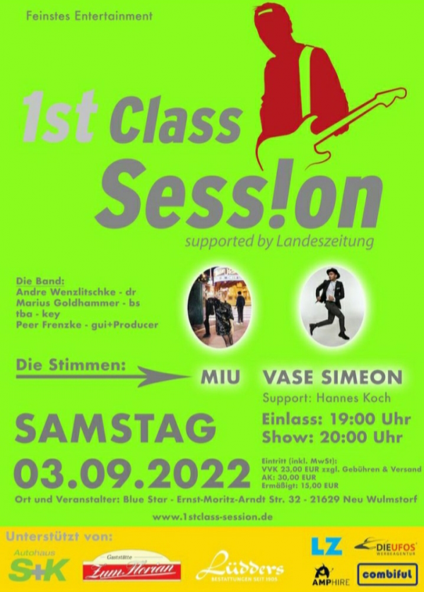 1st Class Session in Neu Wulmstorf - 3. September 2022