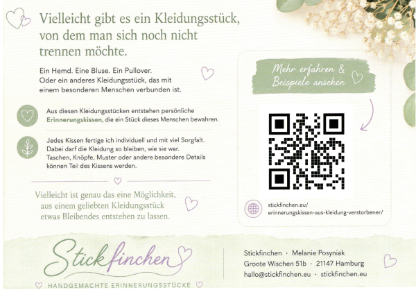 Wenn Kleidung zur Erinnerung wird