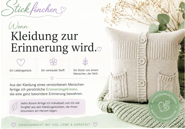 Wenn Kleidung zur Erinnerung wird